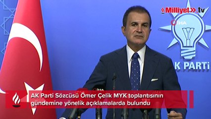AK Parti Sözcüsü Çelik'ten Yunan tacizlerine tepki