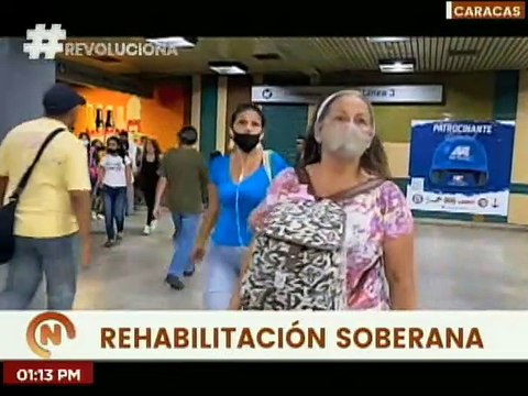 Continúa abordaje especial de los órganos de seguridad en las 48 estaciones del Metro de Caracas