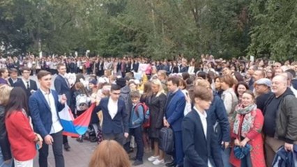 Escuelas de patriotismo para niños rusos