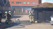 Brand veroorzaakt forse schade aan voorraadschuur