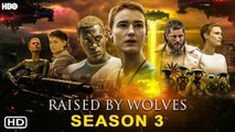 Raised by Wolves Season 3 HBO, Amanda Collin,Travis Fimmel