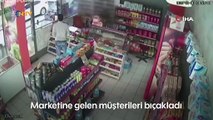 Müşterilerin korkulu rüyası marketçi hastaneye yatırıldı