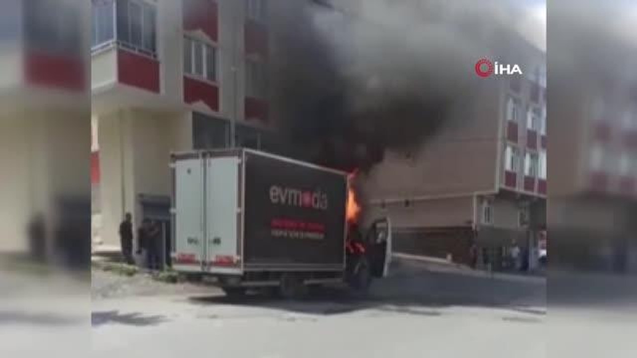 Kastamonu haberleri: Deodorant patladı araç alev alev yandı