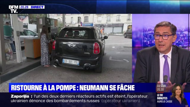 NEUMANN SE FÂCHE - La ristourne de 30 centimes sur le carburant privilégie la fin du mois sur la fin du monde