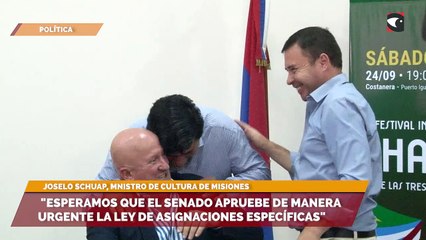 "Esperamos que el senado apruebe de manera urgente la ley de asignaciones específicas"