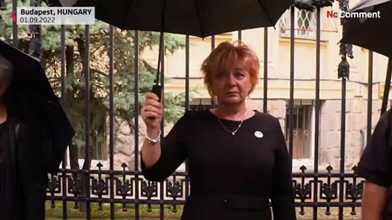 Lehrerstreik in Ungarn - schlechter Verdienst und schlechte Bedingungen