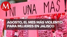 Suman 11 feminicidios en Jalisco durante el mes de agosto