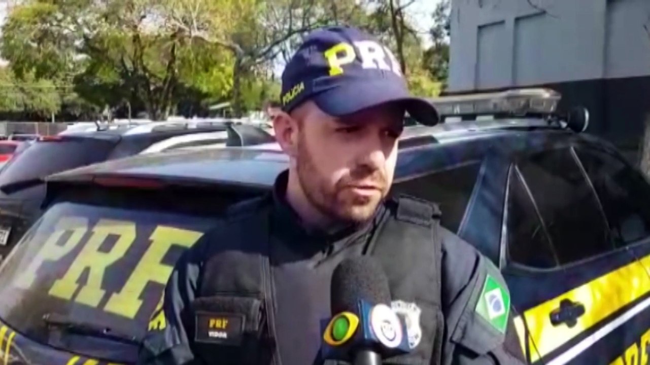 Inspetor da PRF dá detalhes sobre casal detido com produtos furtados na BR-369