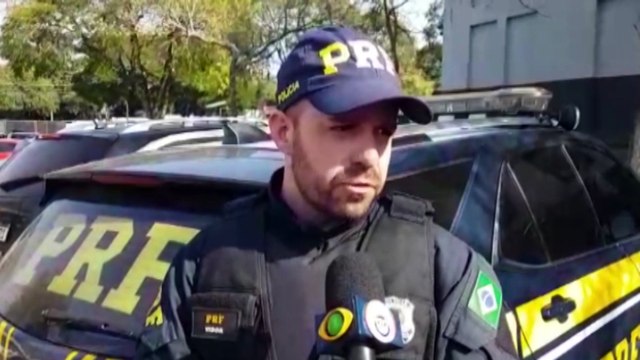 Inspetor da PRF dá detalhes sobre casal detido com produtos furtados na BR-369