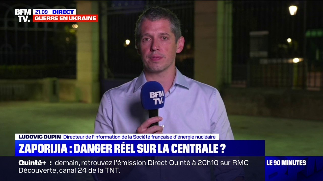 Pour Ludovic Dupin (Société française d'énergie nucléaire), le début de la mission de l'AIEA à Zaporijia est "un succès"