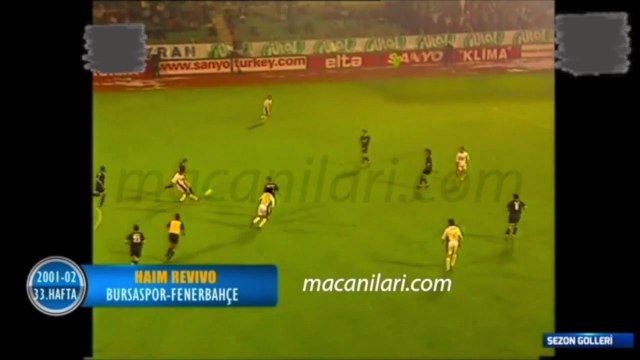 Bursaspor 0-1 Fenerbahçe [HD] 28.04.2002 - 2001-2002 Turkish Super League Matchday 33