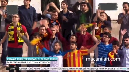 24 Erzincanspor 2-1 Yeni Malatyaspor [HD] 25.10.2016 - 2016-2017 Turkish Cup 3rd Qualifying Round