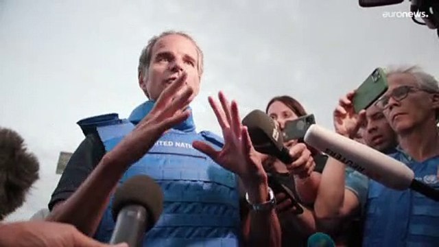 IAEA-Chef lobt ukrainische Arbeiter im AKW Saporischschja