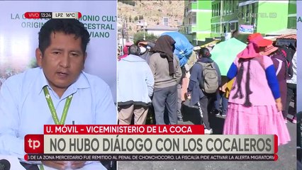 Viceministerio de Coca pide a Adepcoca cuarto intermedio en sus movilizaciones