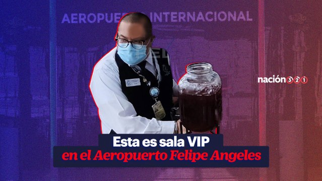 Esta es sala VIP en el Aeropuerto Felipe Angeles