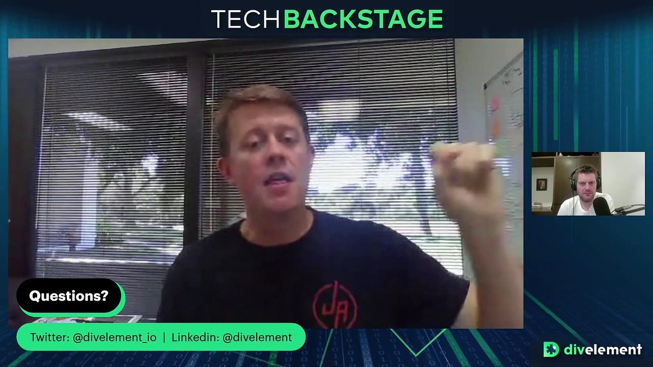 Tech Backstage - Carl Dietrich @ Jump Aero