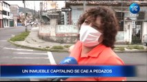 Quito Profundo: Un inmueble capitalino se cae a pedazos