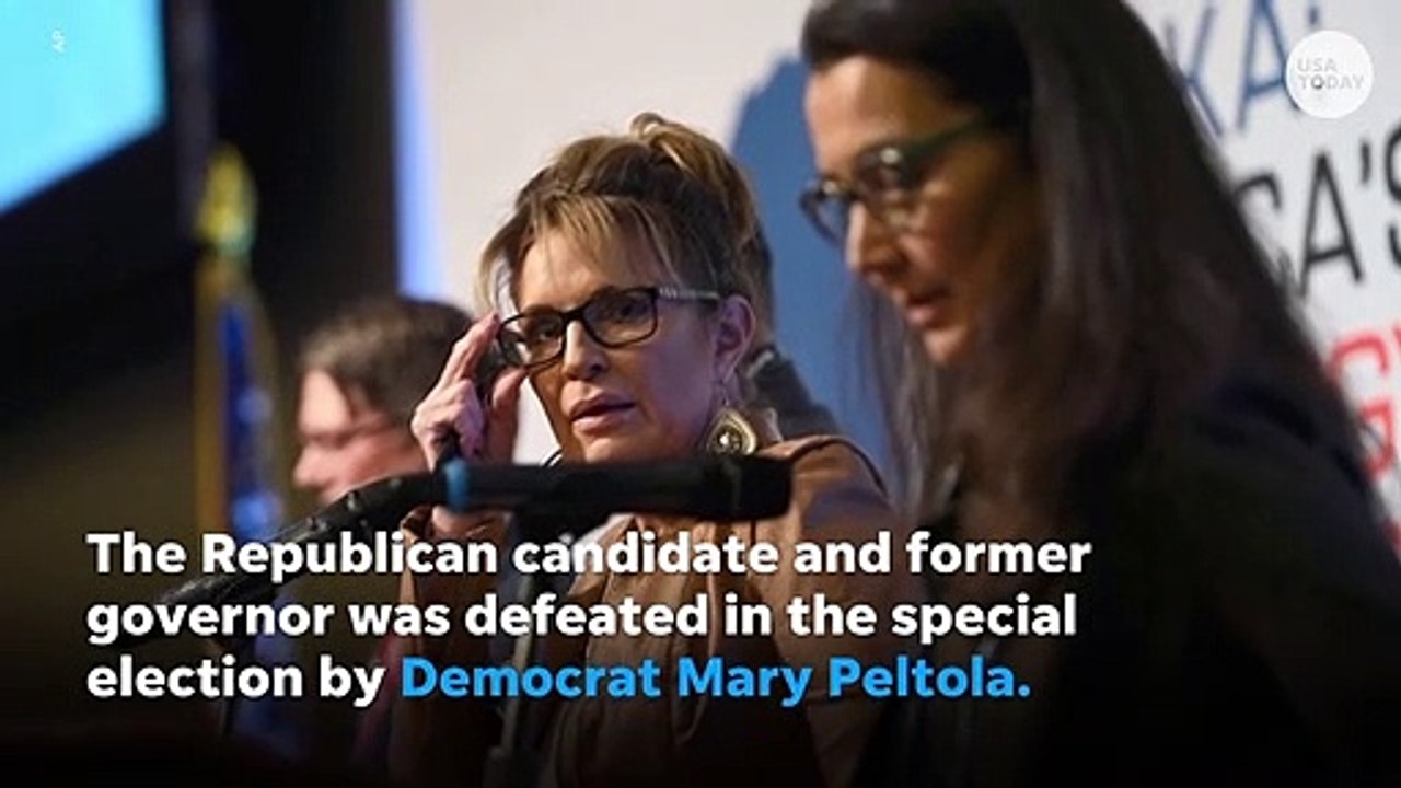 Former governor of Alaska Sarah Palin loses House special election