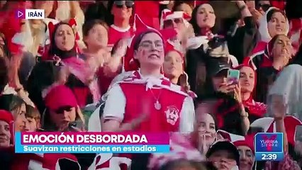 Mujeres iraníes regresan a los estadios de futbol