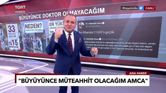 Hekimler Göçü Tersine Dönüyor! - Ekrem Açıkel ile TGRT Ana Haber