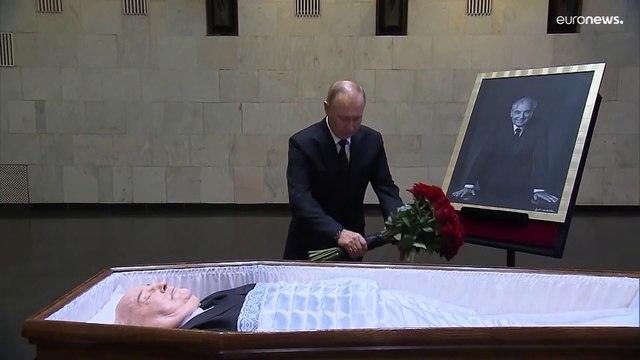 Putin se despide de Mijaíl Gorbachov, el último presidente de la Unión Soviética