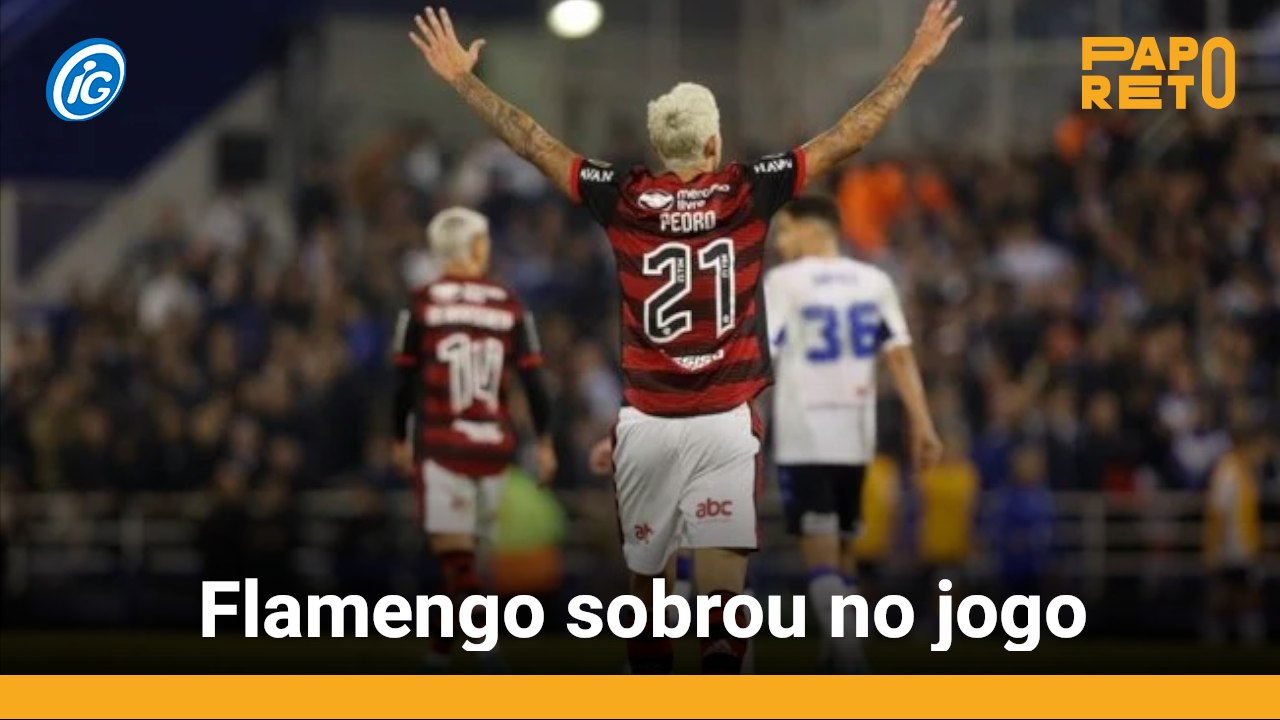 Flamengo sobrou no jogo