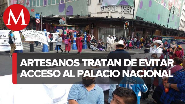 Grupos Triquis y mazahuas cierran vialidades en la CdMx