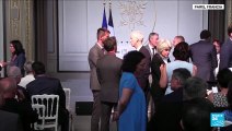 En reunión con embajadores de Francia, Macron les pidió 