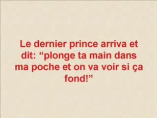 Humour princesse