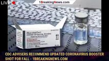 CDC advisers recommend updated coronavirus booster shot for fall - 1breakingnews.com