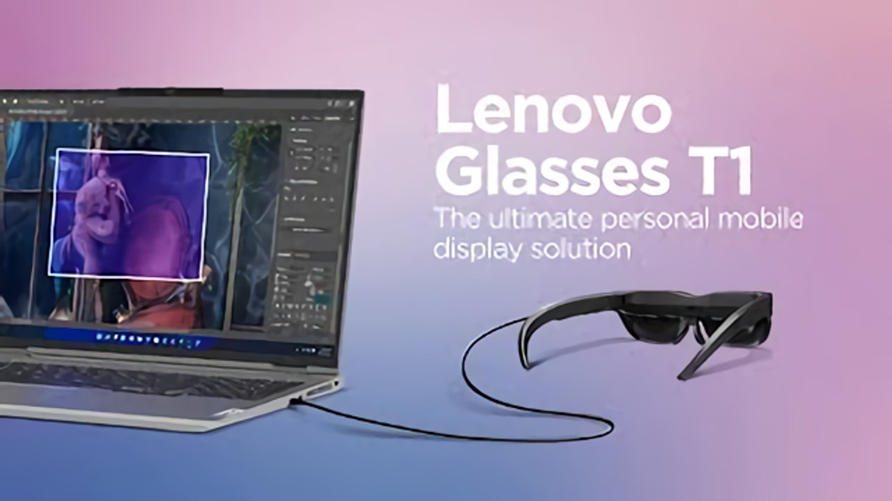 Gafas Lenovo T1: la "solución" de pantalla móvil personal