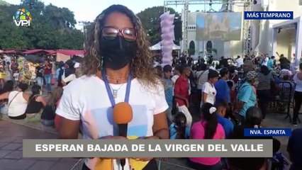 Feligreses se reúnen para esperar bajada de la Virgen del Valle - 01Sep - VPItv
