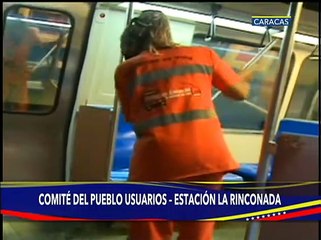 Poder Popular crea 69 Comités de Pueblo Usuario del Metro de Caracas