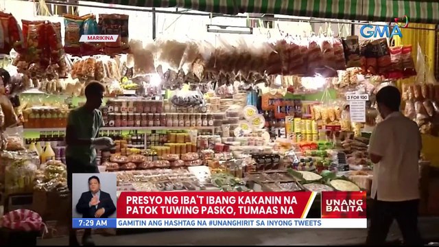 Presyo ng iba't ibang kakanin na patok tuwing Pasko, tumaas na | UB