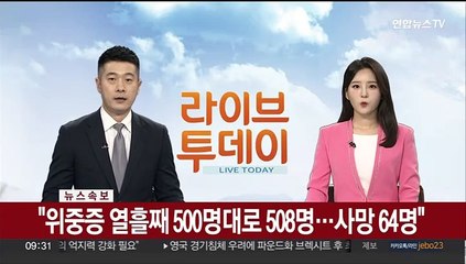 [속보] "신규확진 8만 9,586명…1주 전 대비 1만여명 ↓"