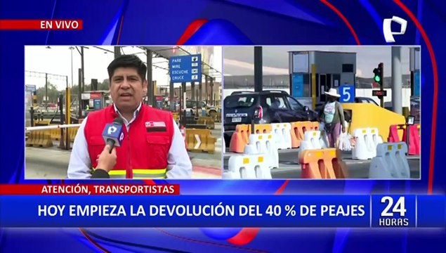 Empieza el plazo para la devolución del 40% de pago de peajes para transportistas