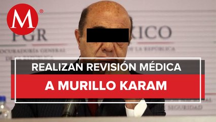 Trasladan a Jesús Murillo Karam a hospital para revisión