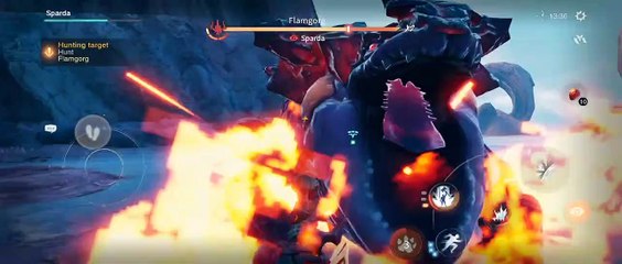 Upgraded Monster Defeat by Low Level Character Yeager Hunter || Mobile Games ||