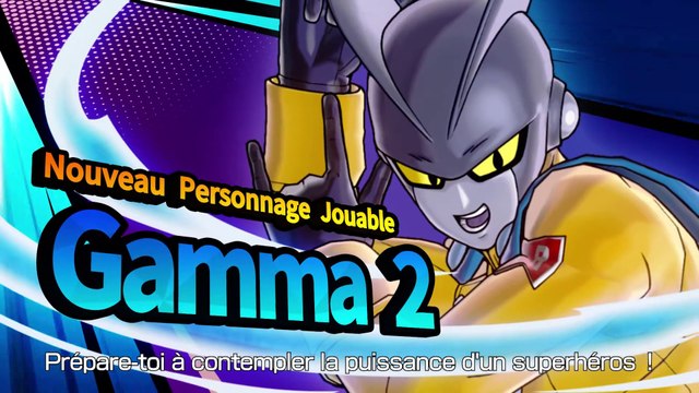 Dragon Ball Xenoverse 2 - Bande-annonce de Gamma 2 (Dragon Ball Super : Super Hero)