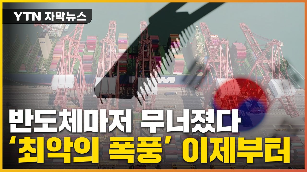 [자막뉴스] 믿었던 반도체마저 무너졌다...韓, 최악의 폭풍전야 / YTN