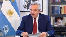 Alberto Fernández condena el 