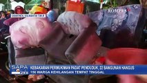22 Bangunan di Blok 6 Pasar Senen Jakarta Terbakar Hangus, Diduga Karena Korsleting Listrik