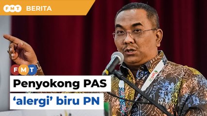 Penyokong PAS alergi dengan biru PN, logo bulan lebih ‘serasi’, kata Sanusi