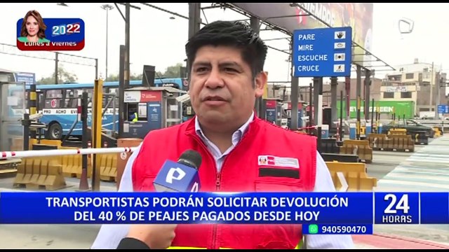 Empieza el plazo para la devolución del 40% de pago de peajes para transportistas
