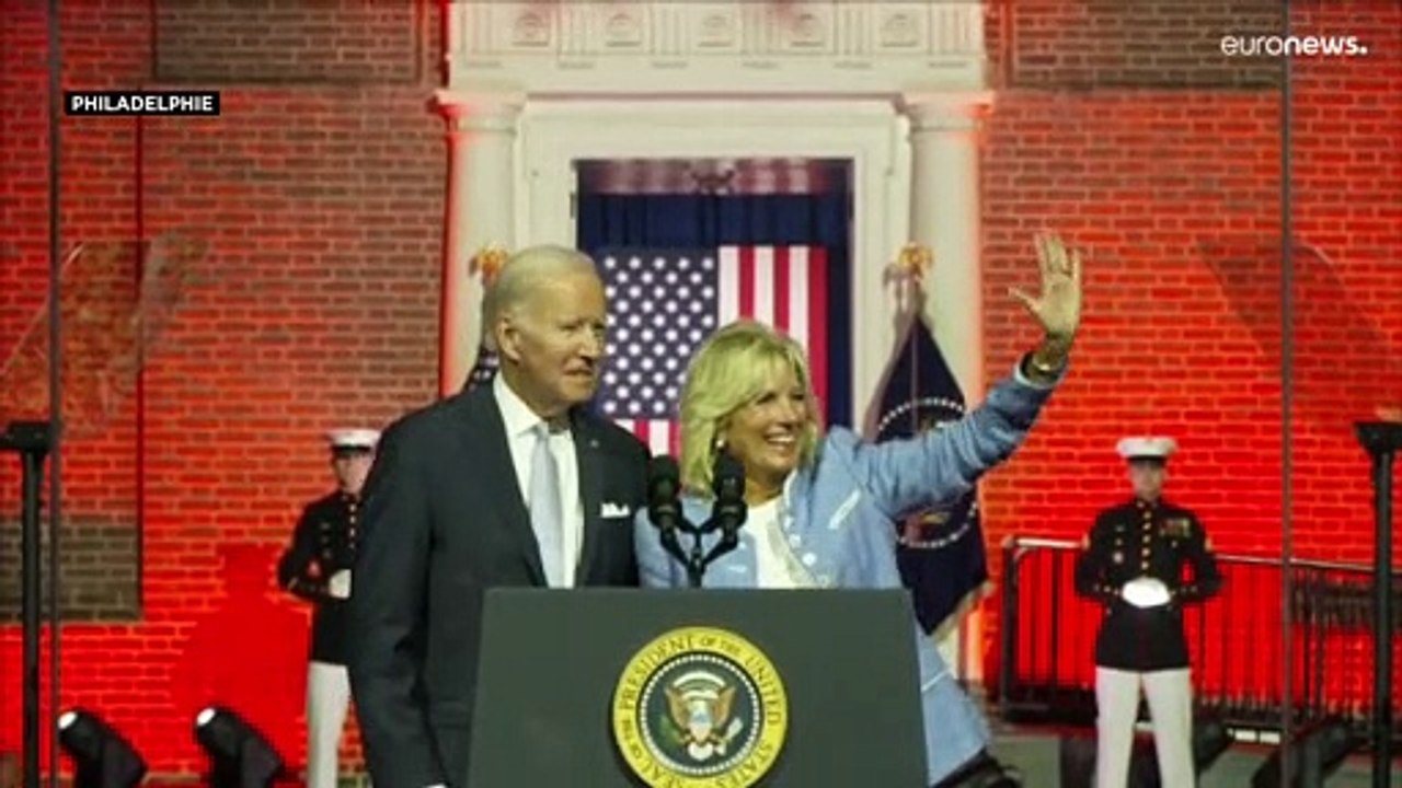 Joe Biden dénonce "l'extrémisme" de Donald Trump et ses partisans