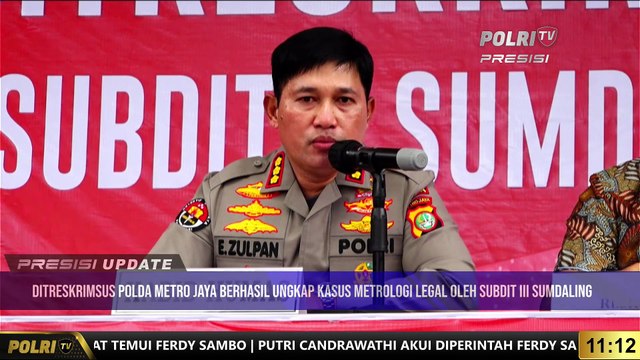 PRESISI UPDATE : Ditreskrimsus Polda Metro Jaya Berhasil Ungkap Kasus Metrologi Legal Oleh Subdit III Sumdaling