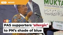 Change your shade of blue, or go green, PAS tells PN