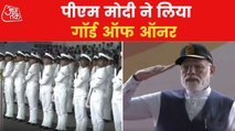 Guard of Honour to PM Modi at Cochin Shipyard