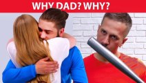 What won't father do for a daughter? Things Dads do | 5 Minutes Crafts Official