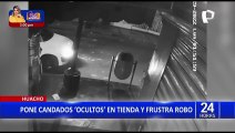 Huacho: dueño de tienda coloca 